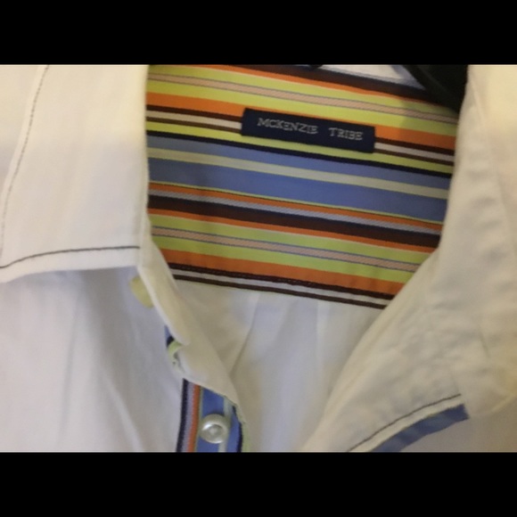 Used man shirt size size large made by McKenzie - Picture 3 of 5